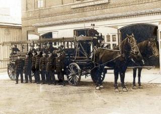 Horse-Drawn Fire Carriage