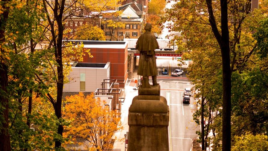 Lafayette College Statue