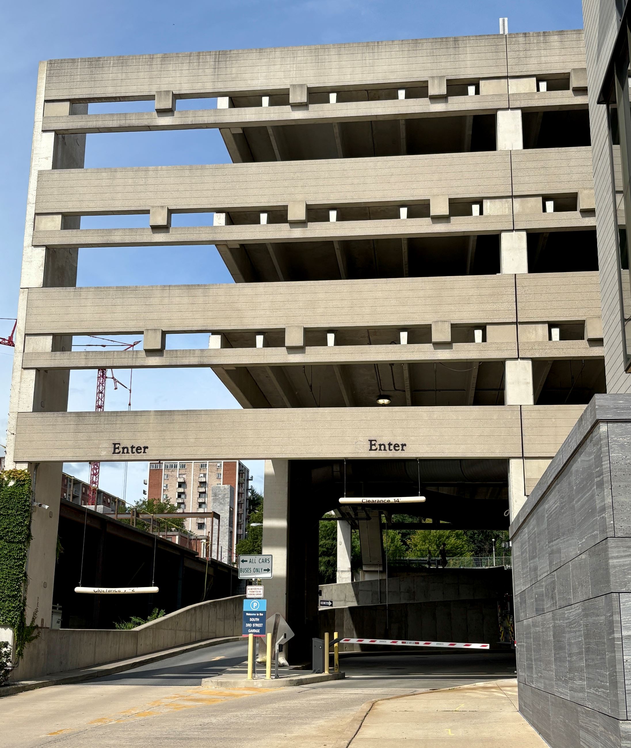 S. Third St. Parking garage
