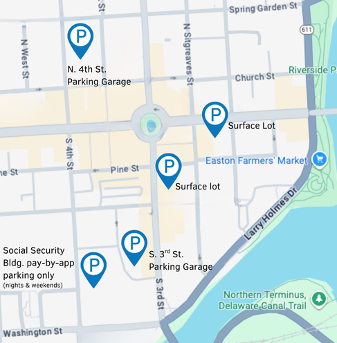 Surface Lot Map