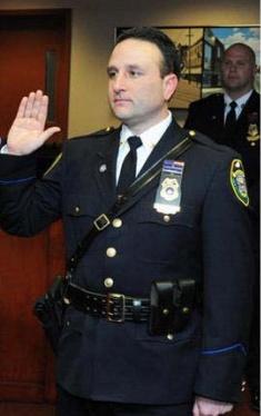 Chief Scalzo Getting Sworn in